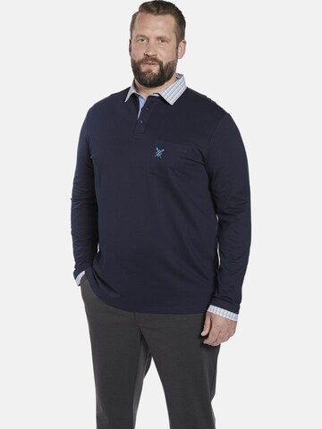 Charles Colby Sweatshirt 'Earl Balin' in Blau: predná strana