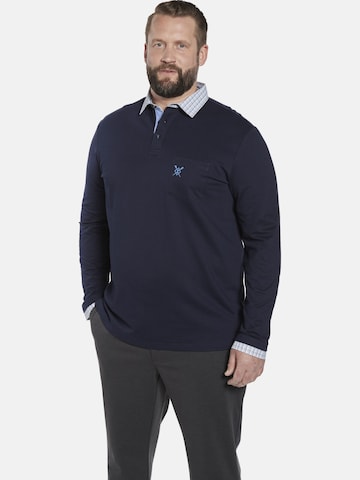 Charles Colby Sweatshirt 'Earl Balin' in Blauw: voorkant