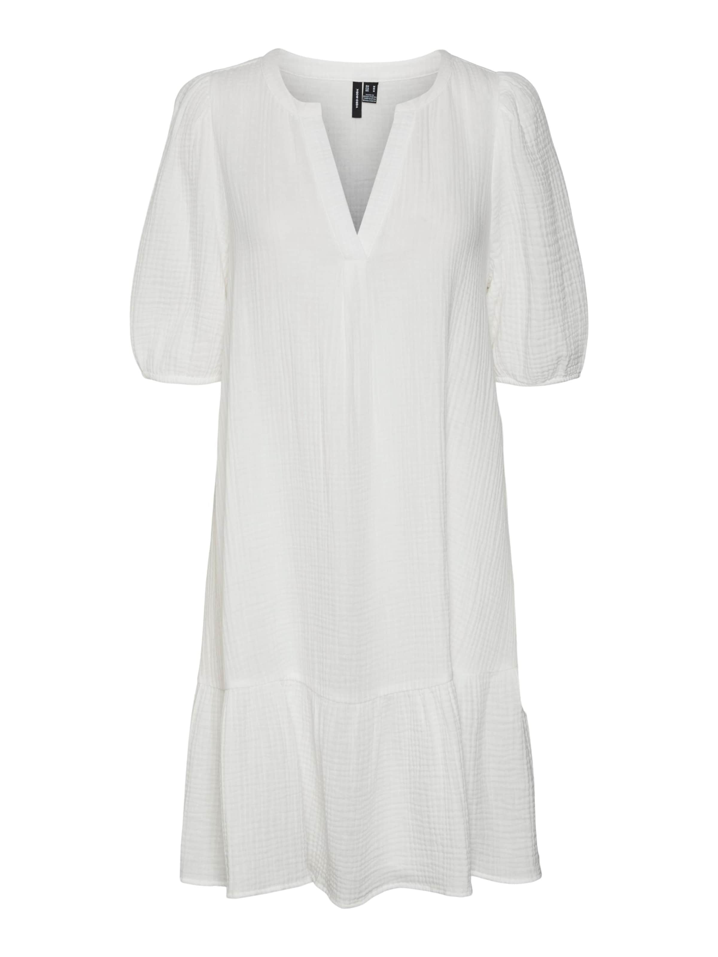 VERO MODA - Vestido 'Natali' em branco: frente