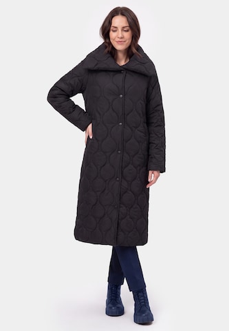 usha BLUE LABEL - Abrigo de entretiempo en negro: frente