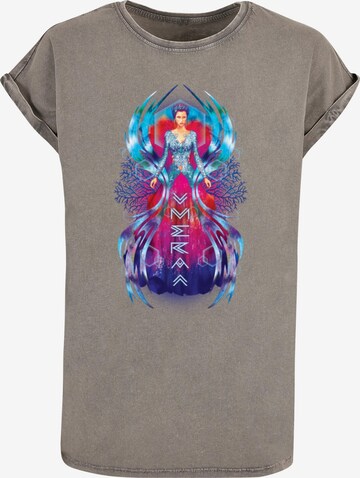 ABSOLUTE CULT Shirt 'Aquaman - Mera Dress' in Grijs: voorkant