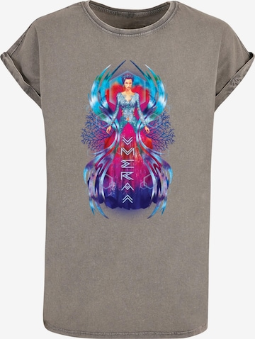 ABSOLUTE CULT T-Shirt 'Aquaman - Mera Dress' in Grau: predná strana