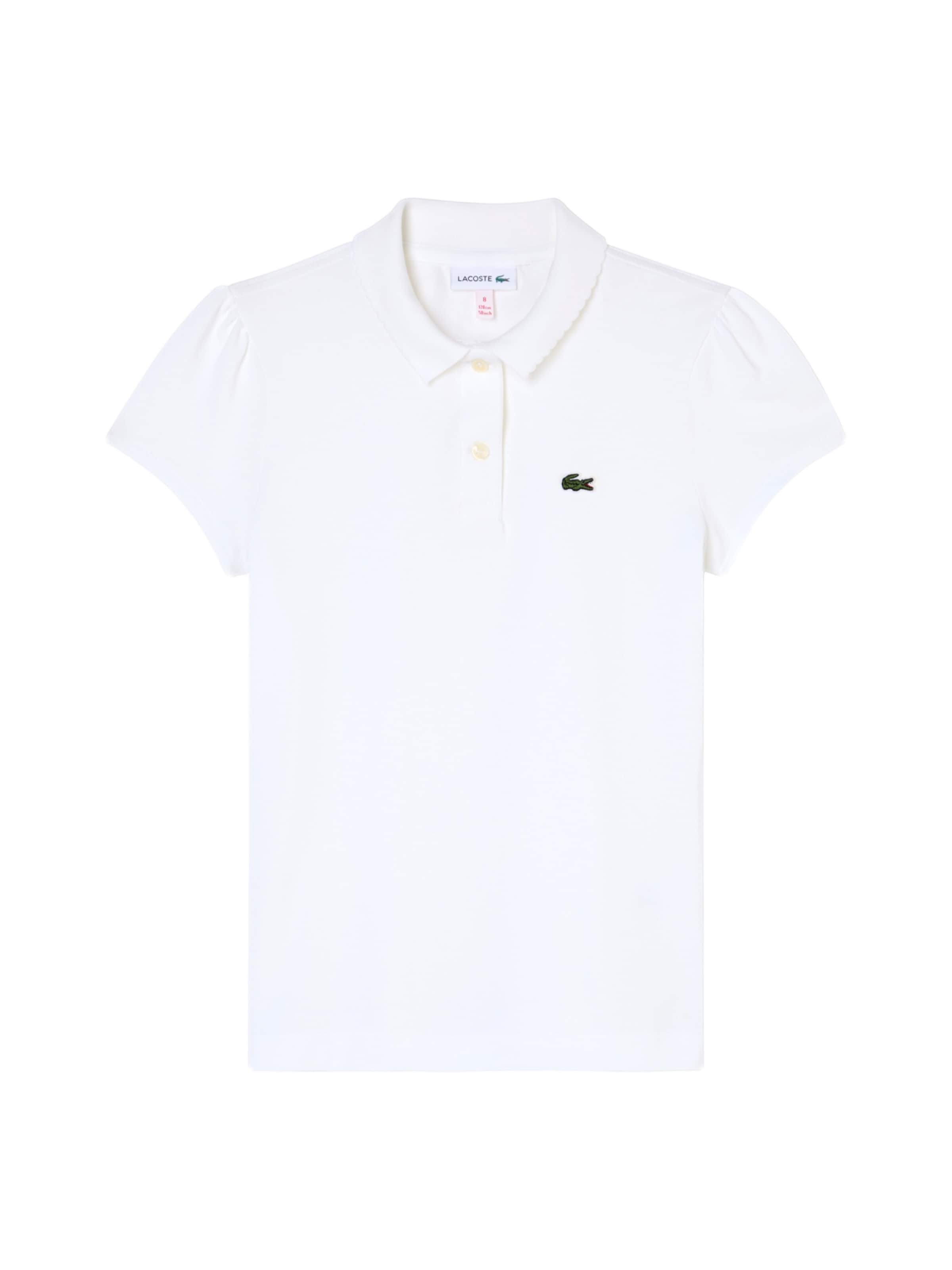 LACOSTE Poloshirt in Weiß: Vorderseite