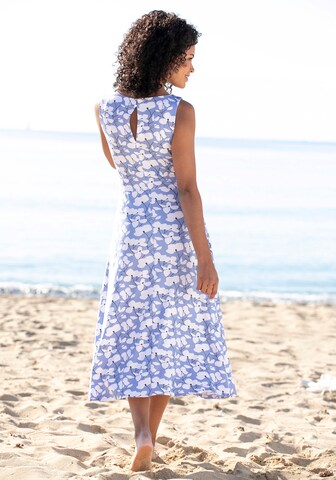BEACH TIME Summer Dress in Blue