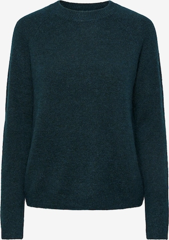 PIECES Свитер 'JULIANA' в Синий: спереди