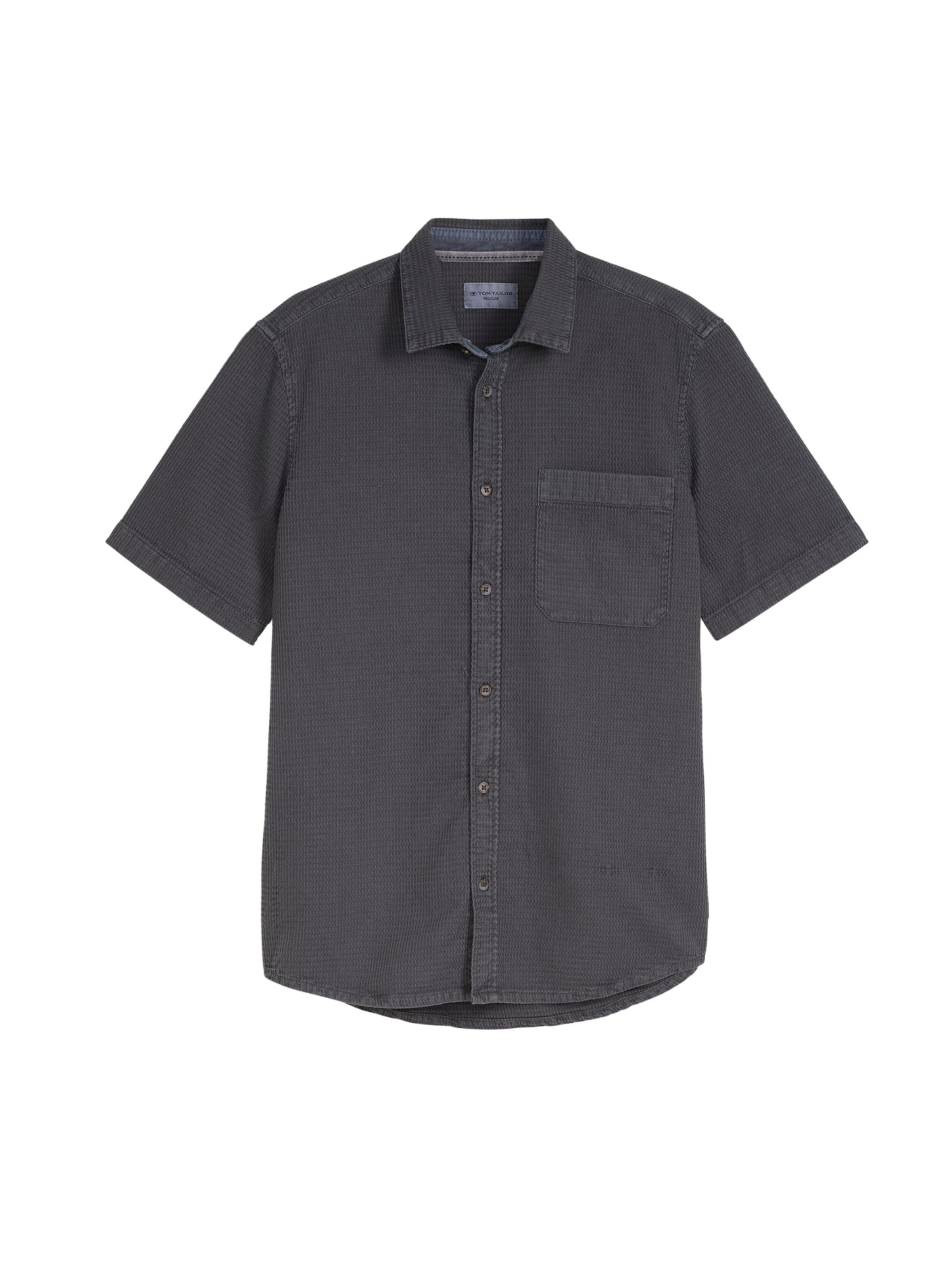 Cămașă de la TOM TAILOR pe gri: față