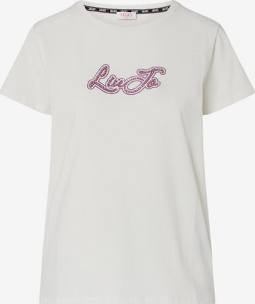 Maglietta 'BASIC T-SHIRT TF6283 JS923' di Liu Jo in bianco: frontale