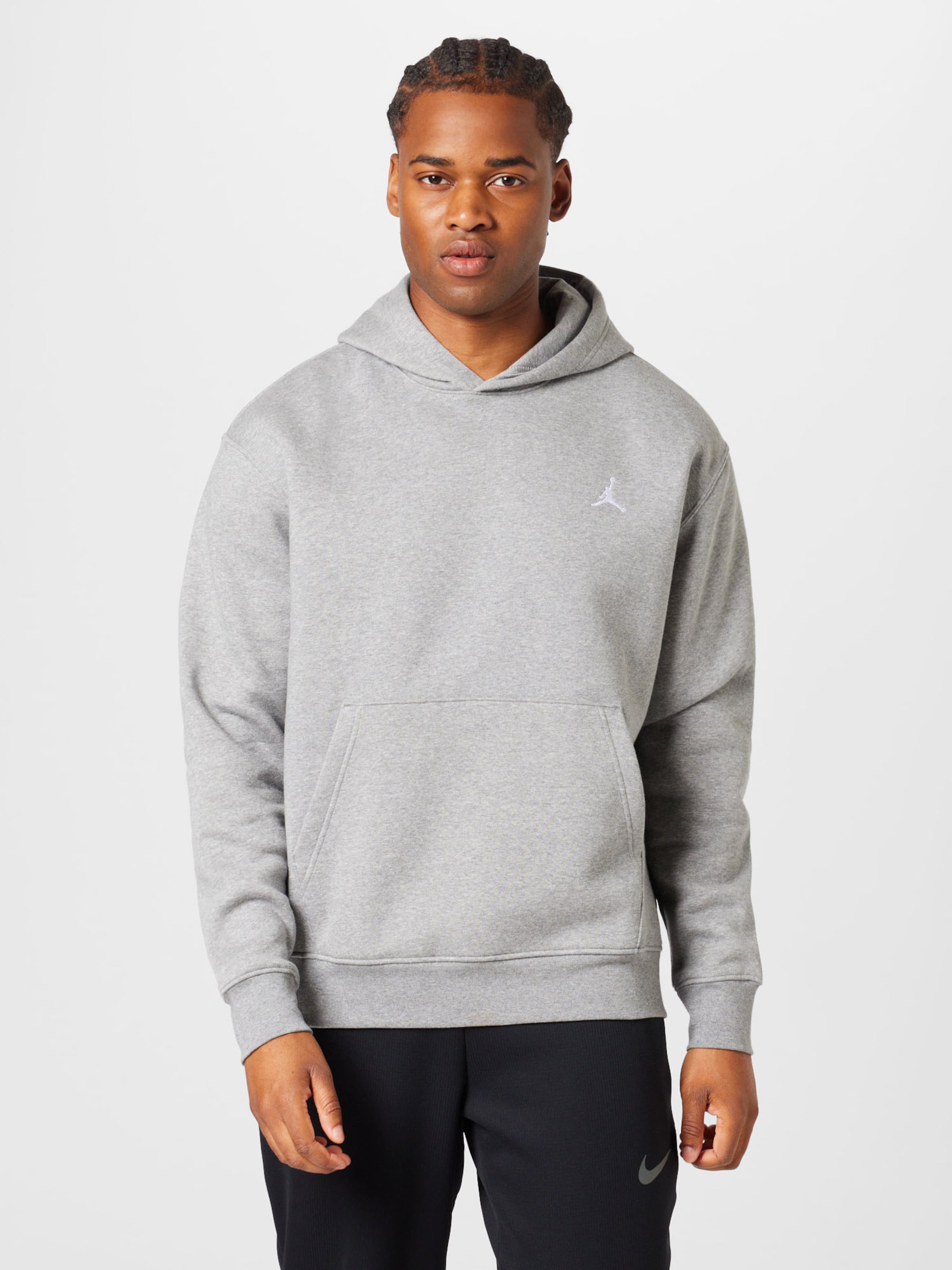 Sweat shirt Essential Jordan en Gris Chine ABOUT YOU