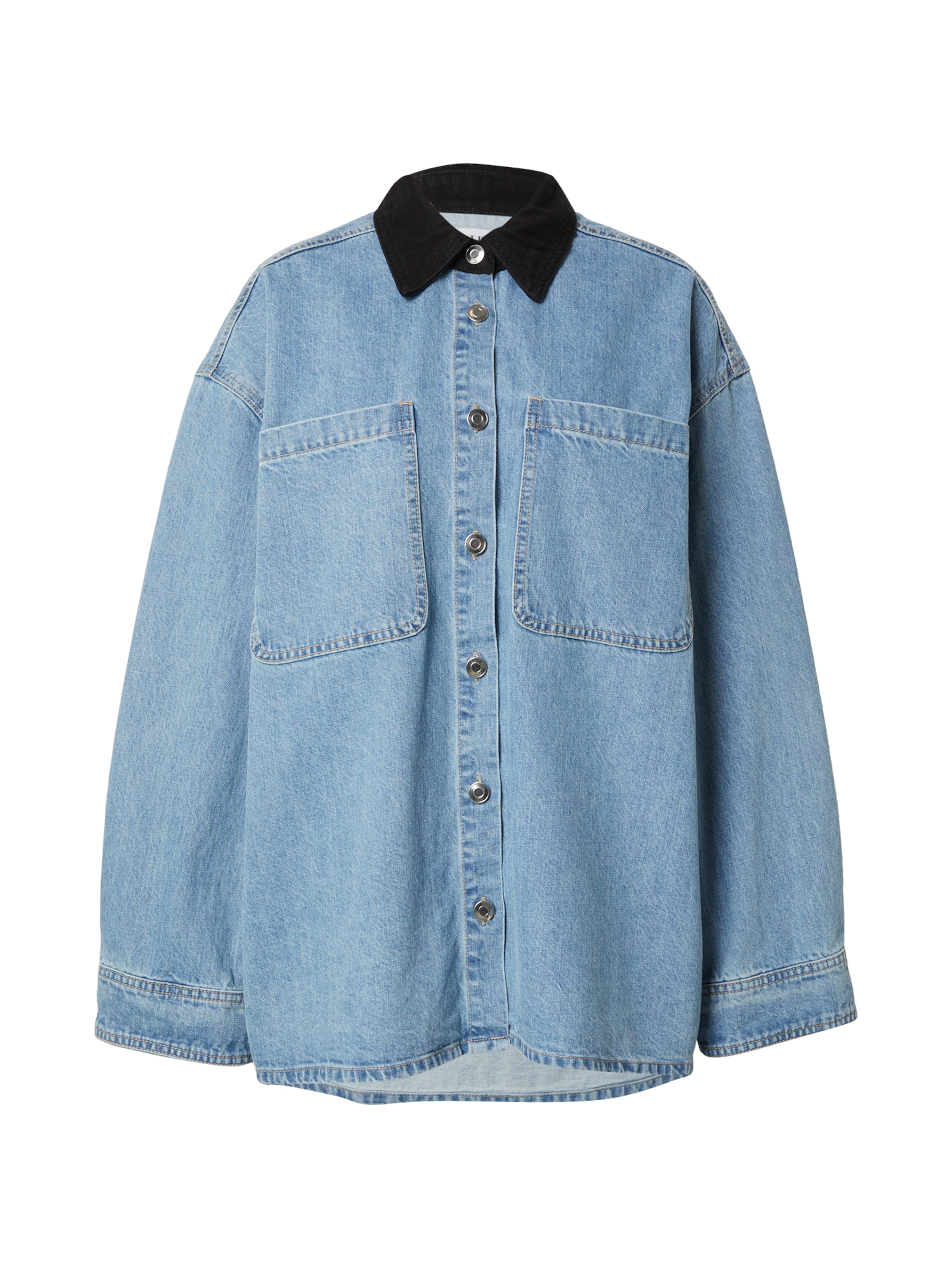 mėlyna EDITED Palaidinė 'Amber': priekis