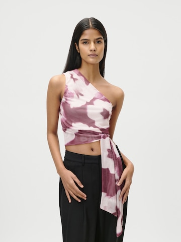 LeGer by Lena Gercke Top 'Floria' in Lila: voorkant