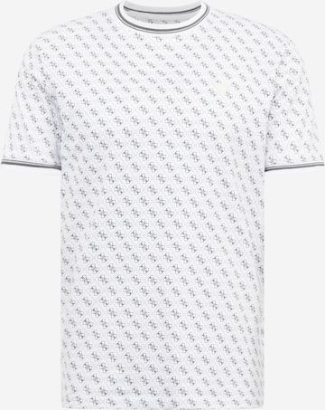 GUESS - Camiseta 'MARSHALL' en blanco: frente