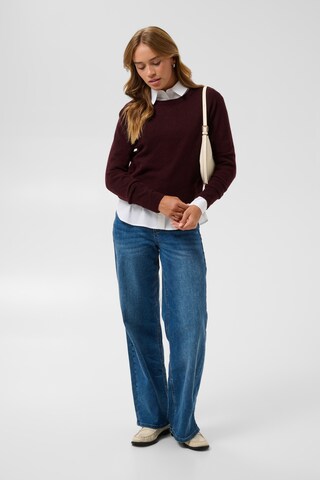 Pull-over 'Cashie' Kaffe en marron
