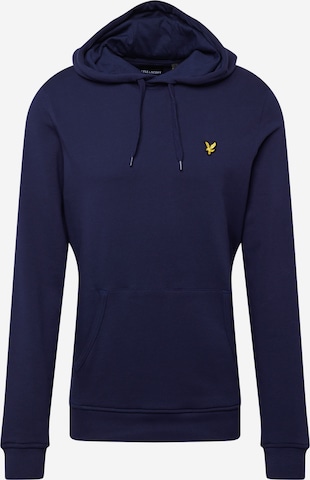 Sweat-shirt Lyle & Scott en bleu : devant