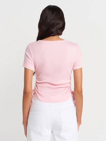 Dilvin Shirt in Pink