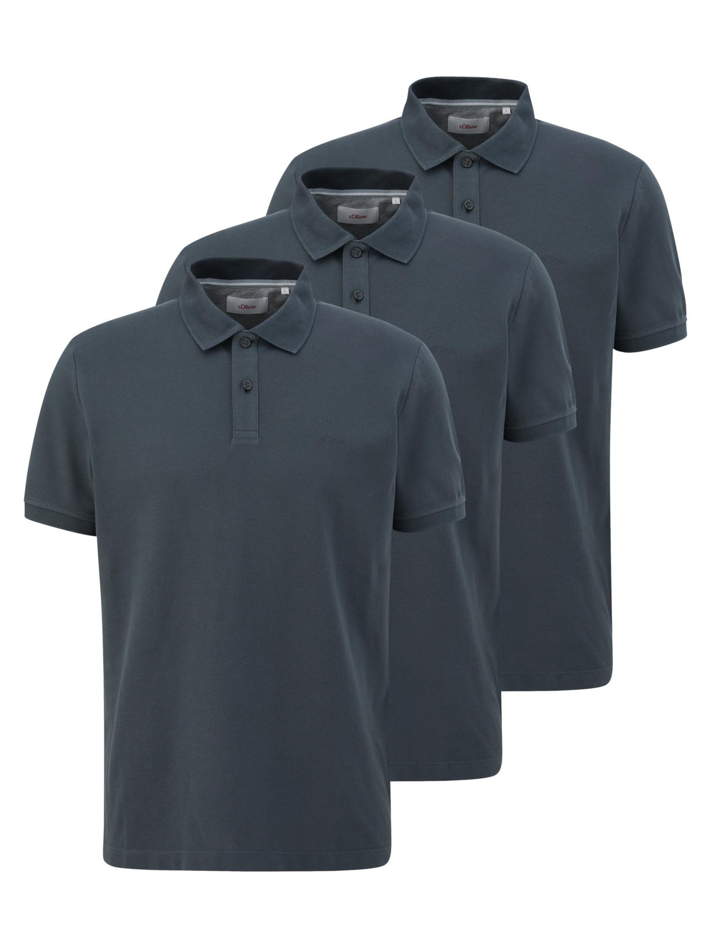 s.Oliver Shirt 'Basic' in Grey: front