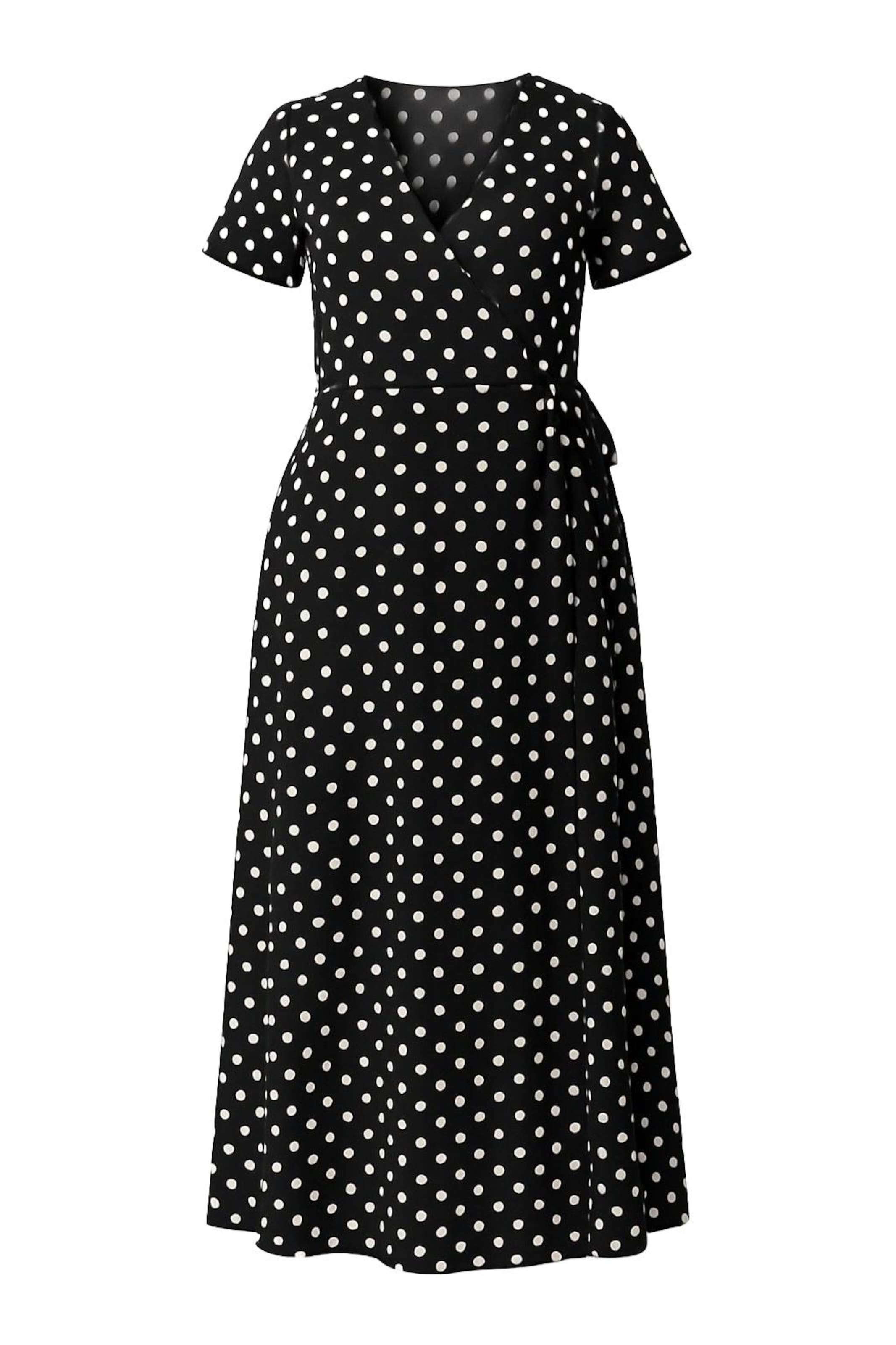 Shape Of You Jurk in Zwart: voorkant