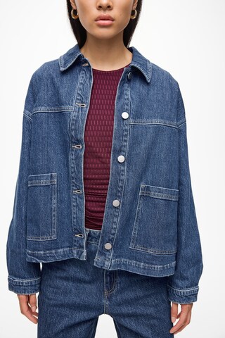 Veste mi-saison 'VIJaf' VILA en bleu : devant