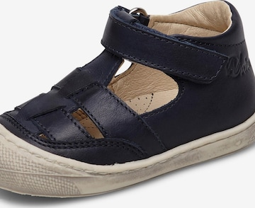 NATURINO Offene Schuhe 'WAD' in Blau: Vorderseite