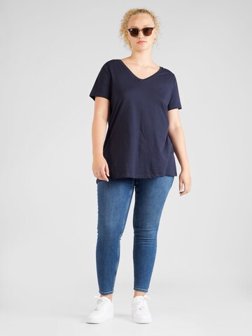 Vero Moda Curve Slimfit Jeans 'Sela' in Blau