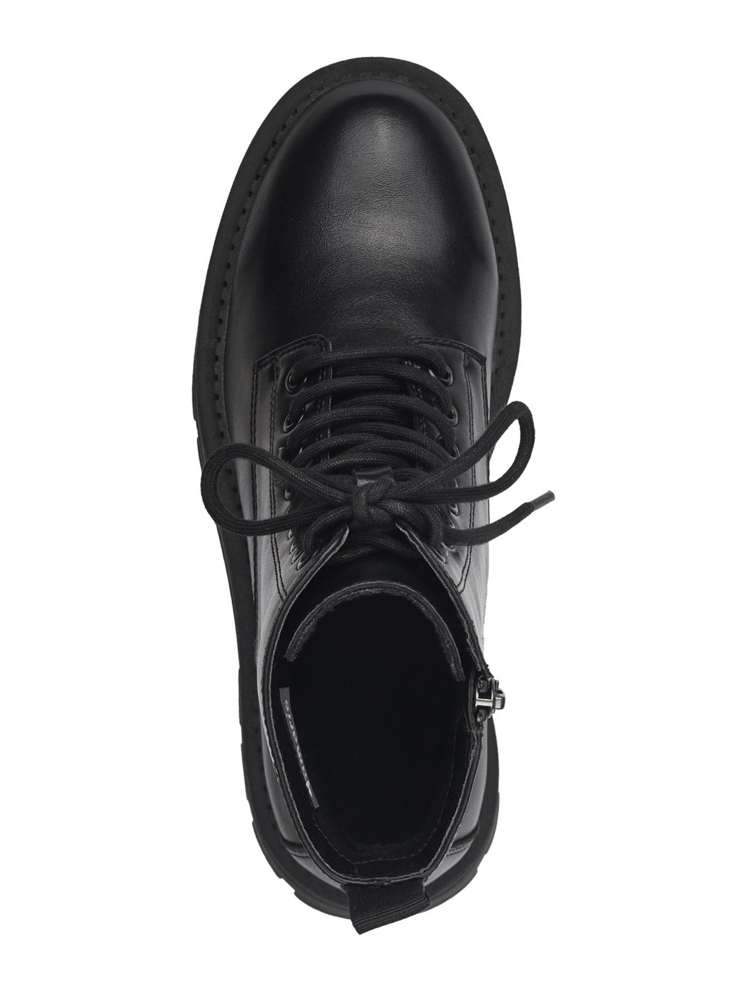 Bottines à lacets Tamaris en noir