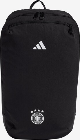 Rucsac sport 'DFB EM24' de la ADIDAS PERFORMANCE pe negru: față