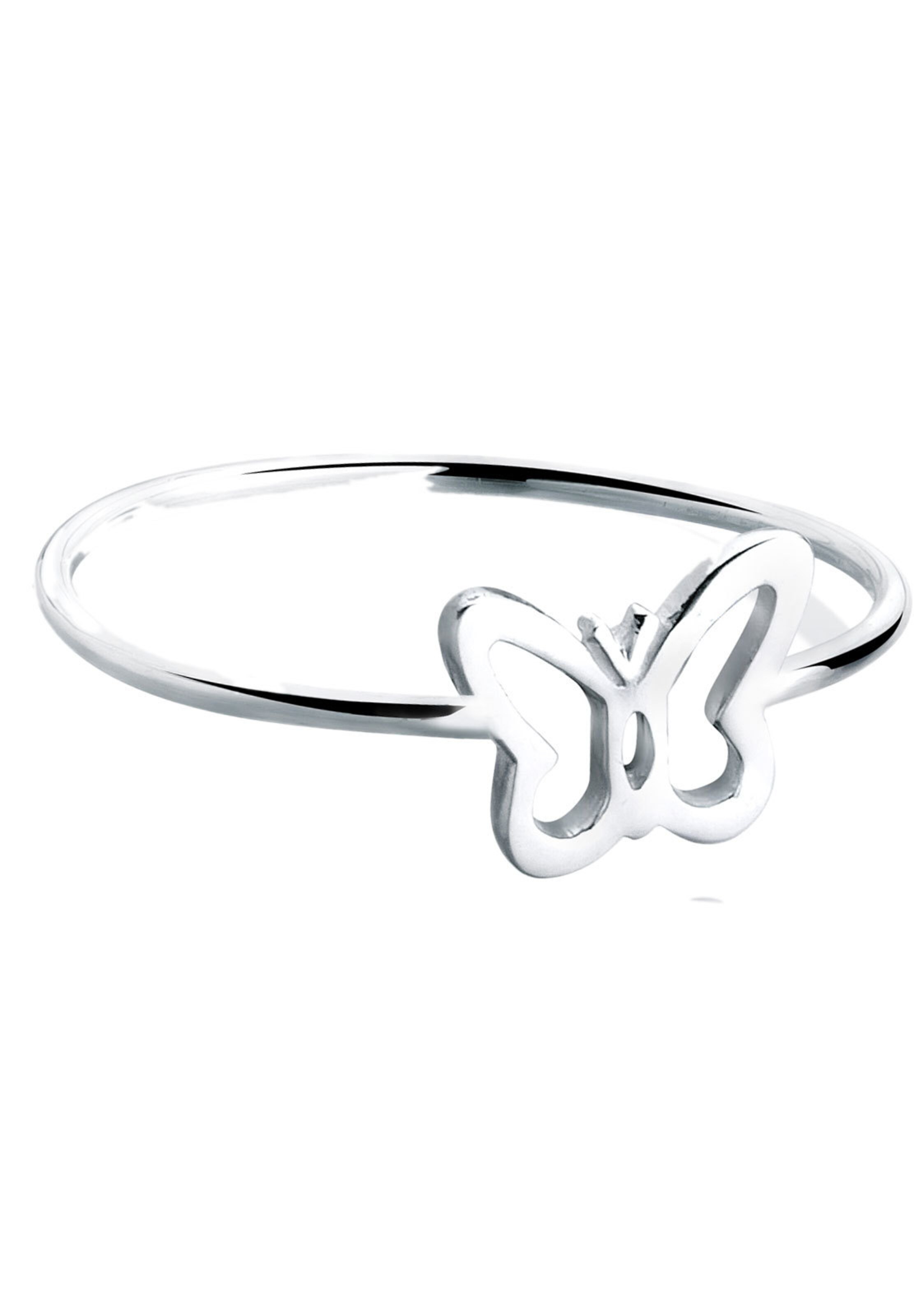 ELLI Ring 'Schmetterling' in Zilver