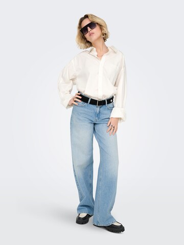 Wide leg Jeans 'ONLMAYA' de la ONLY pe albastru