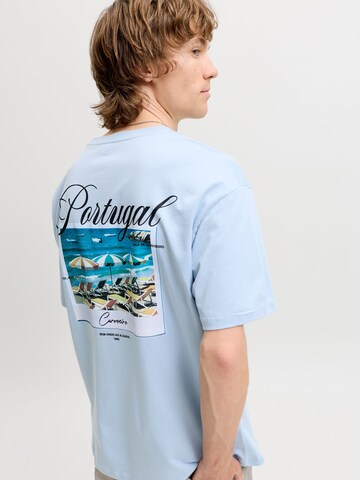 JACK & JONES - Camiseta en azul