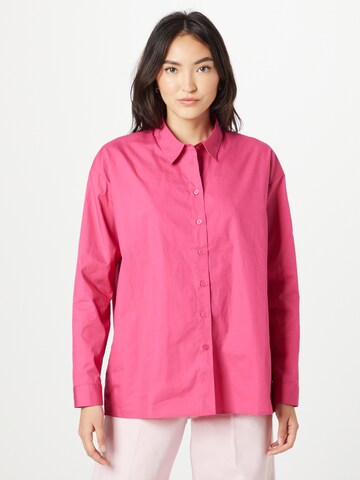 Noisy may Bluse i pink: forside