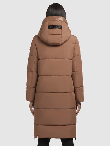 khujo Winter Coat 'MIRI2' in Brown