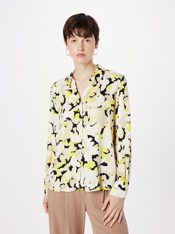 TAIFUN Blouse in Bruin: voorkant