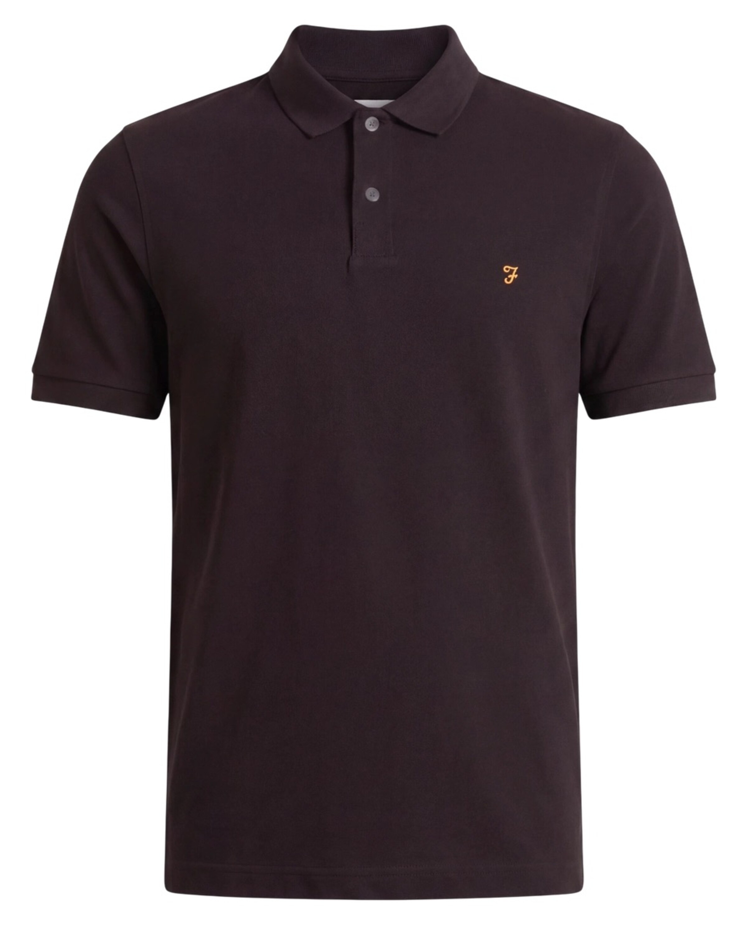 FARAH - Camiseta 'CUNNINGHAM' en negro: frente