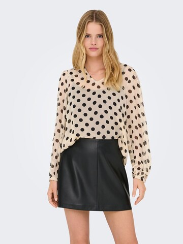 ONLY Blouse in Beige: front