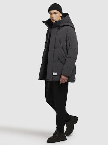 khujo Winterjacke in Grau