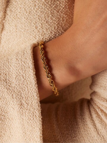 Lucardi Bracelet in Gold: front