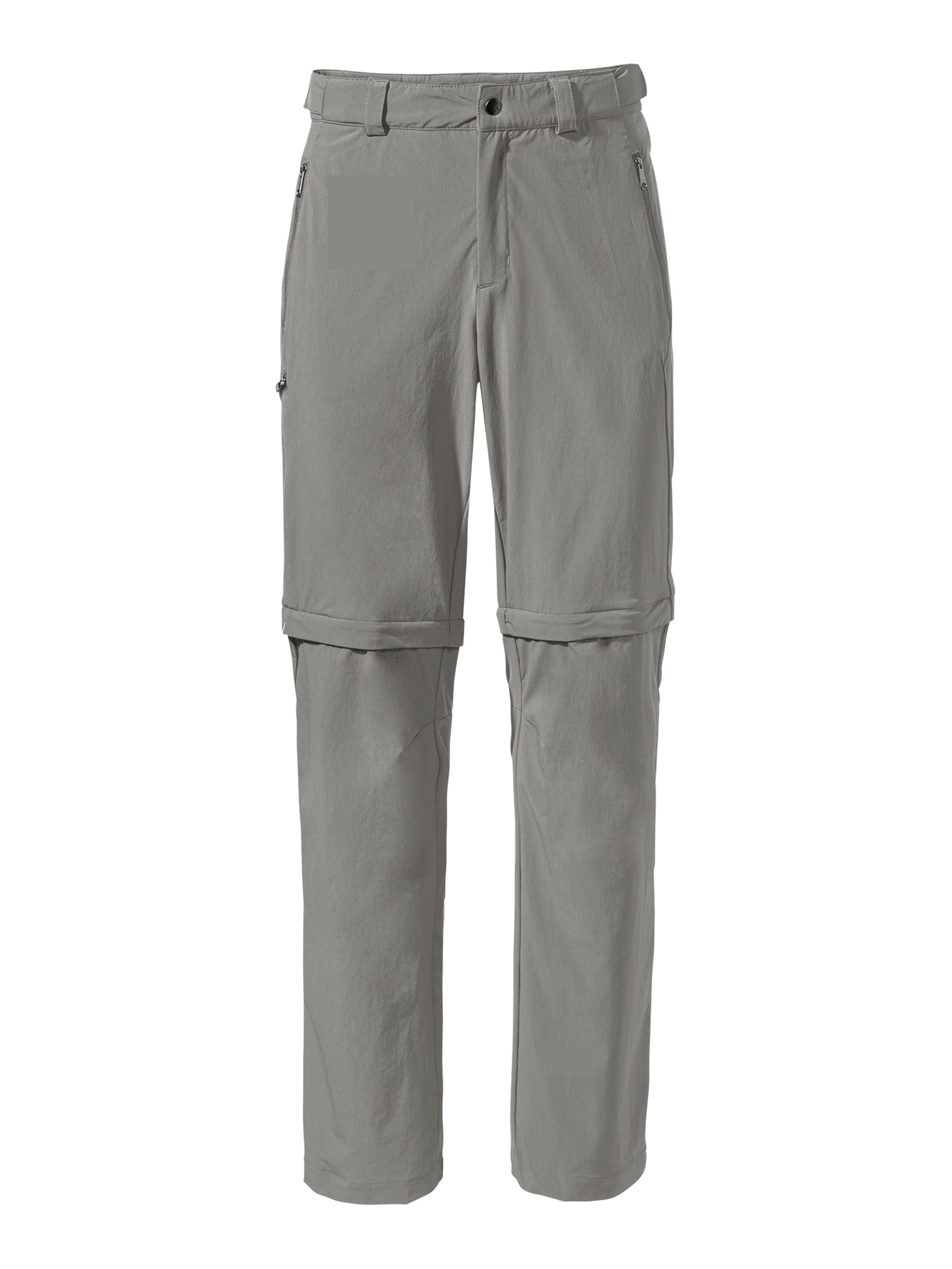 VAUDE Regular Outdoor trousers 'Farley' in Grey: front