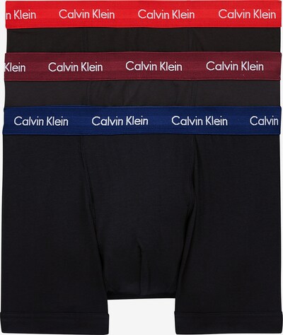 Calvin Klein Underwear Boxershorts in blau / rot / merlot / schwarz, Produktansicht