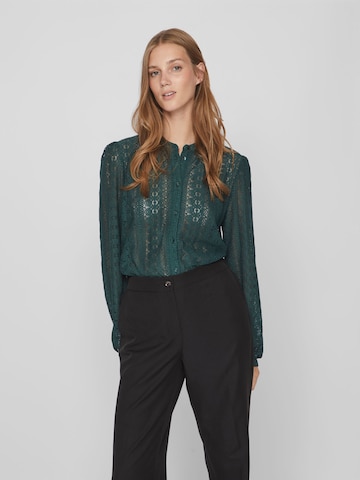 VILA Blouse 'CHIKKA' in Groen: voorkant