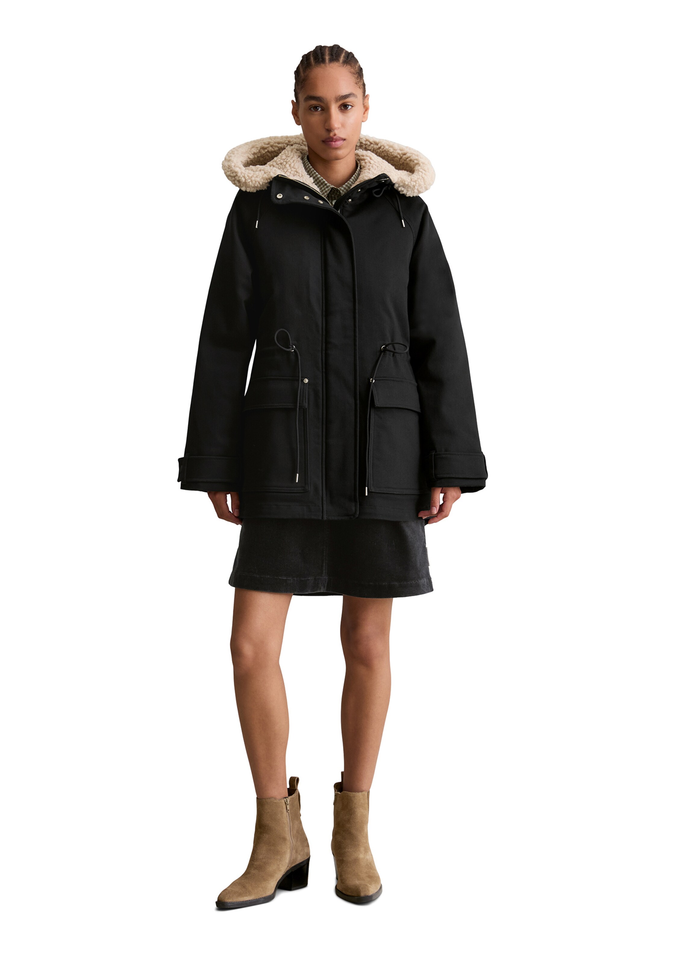 Marc O'Polo DENIM Übergangsmantel in Schwarz