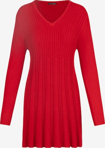 Kraimod Knit dress in Red: front