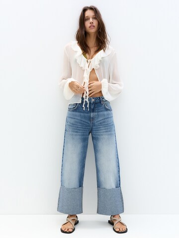 Pull&Bear Loose fit Jeans in Blue