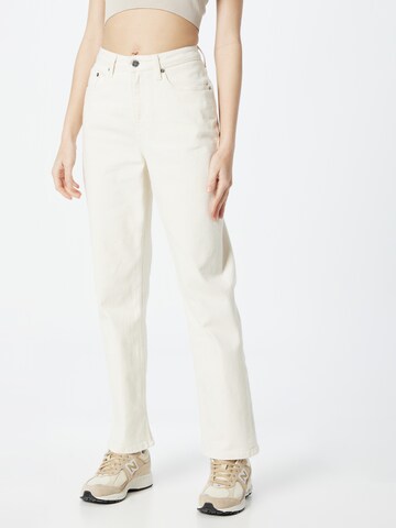 MUD Jeans Regular Jeans 'Rose' in White: front