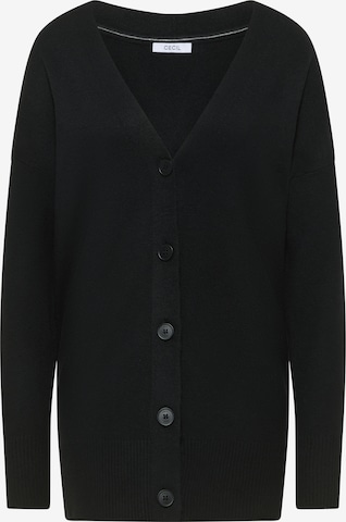 CECIL Strickjacke in Schwarz: Vorderseite