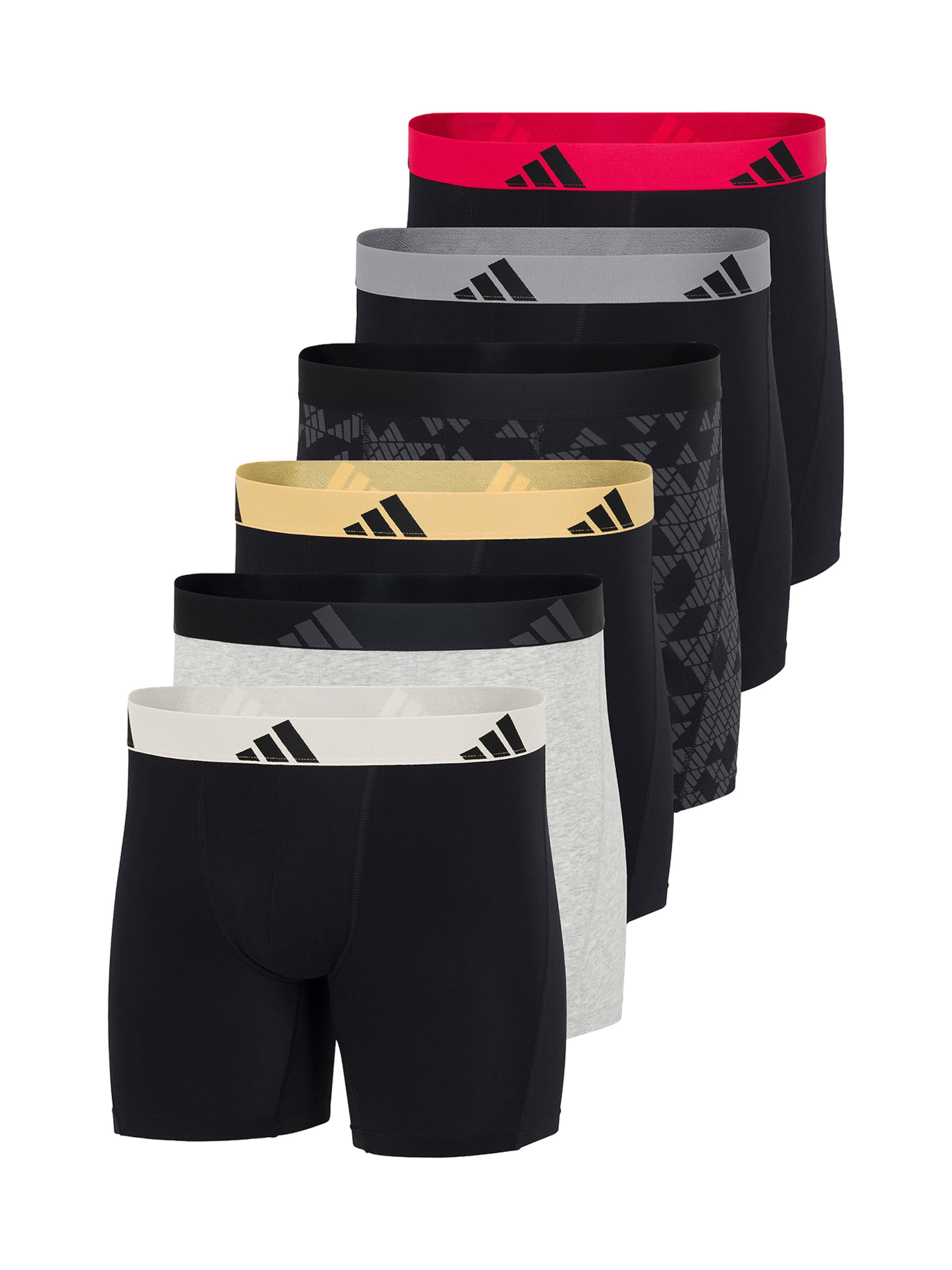 Boxers ' Active Flex Cotton ' ADIDAS SPORTSWEAR en noir : devant