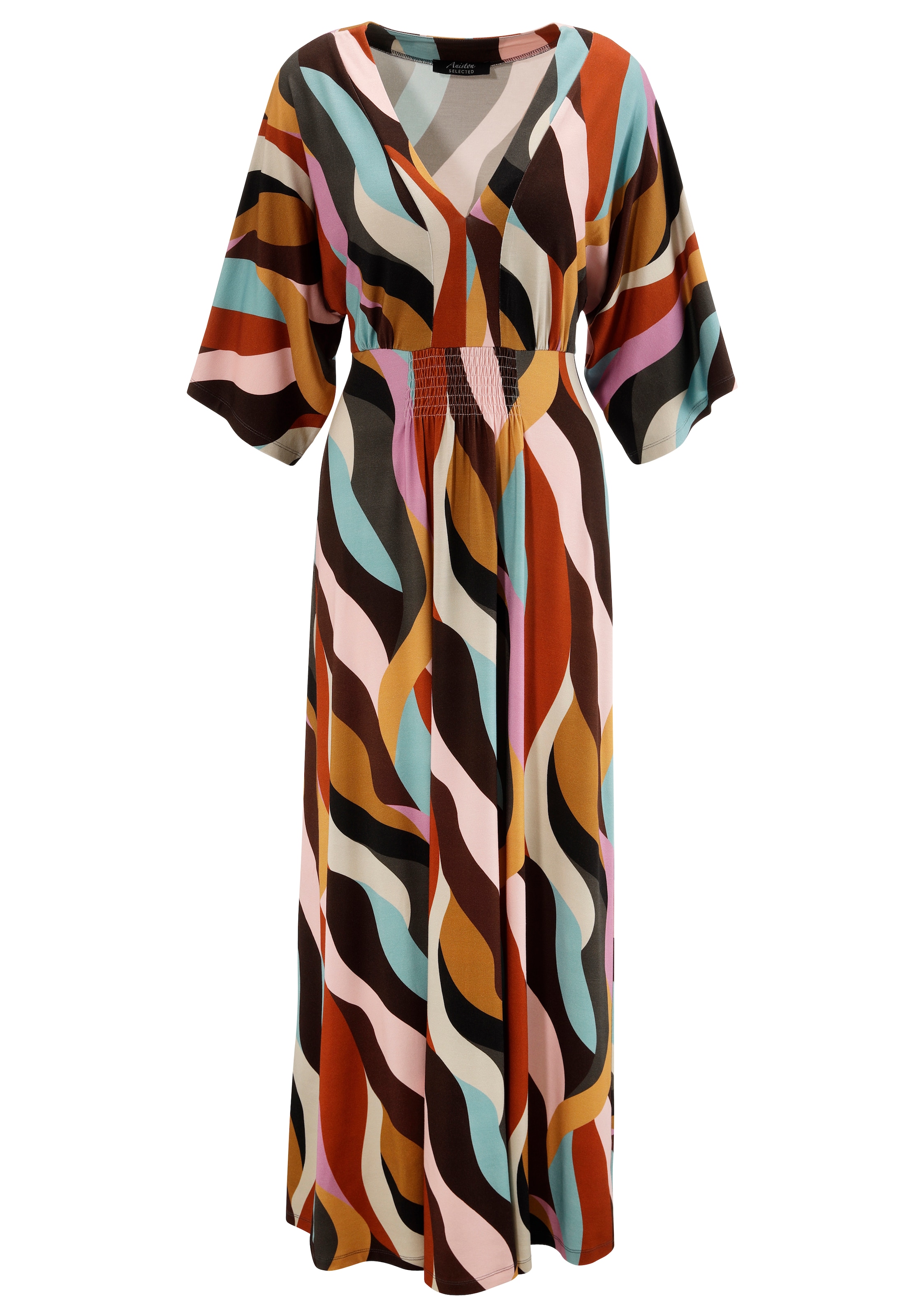 Aniston SELECTED Blusenkleid in Mischfarben: Vorderseite