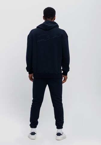 Tom Barron Jogginganzug mit Hoodie in Blau