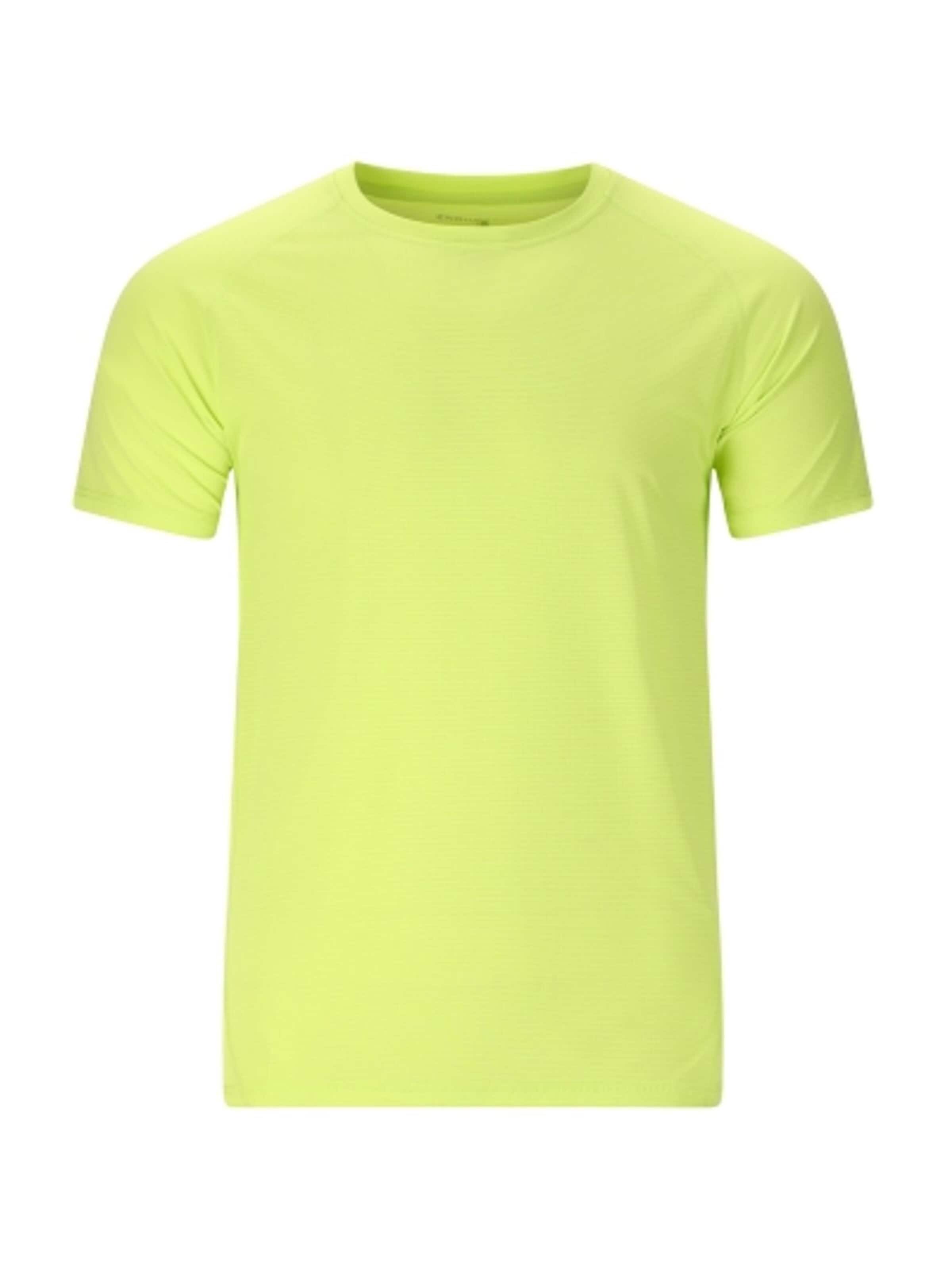 ENDURANCE Shirt 'Geaymay' in Groen: voorkant