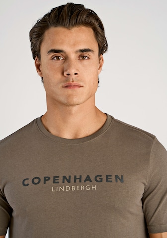 Lindbergh Shirt 'Copenhagen' in Brown