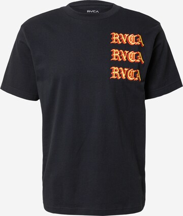 RVCA T-shirt 'DEL TORO' i svart: framsida