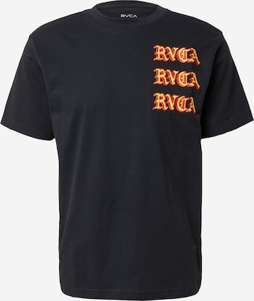 RVCA T-Shirt 'DEL TORO' in Schwarz: predná strana